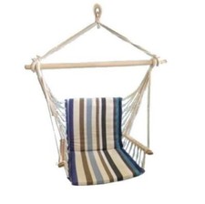 FAUTEUIL À BASCULE HAMAC FAUTEUIL SUSPENDU 1 PLACE AVEC TRAVERSES (51088)