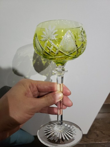 Wine hock glass chartreuse - wine,
