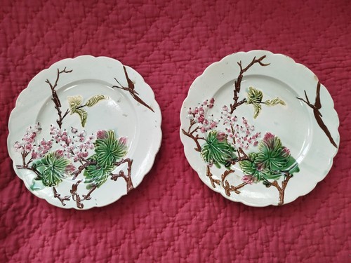 Assiettes barbotine - en,