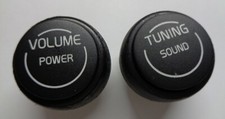 2005 2006 VOLVO S40 RADIO STEREO TUNER KNOB SET OEM FREE SHIPPING