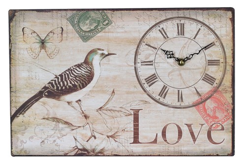 Horloge murale sstyle cottage - murale,