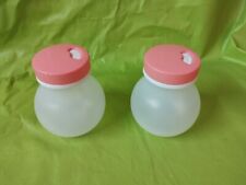  Tupperware Salière Poivrière Allegra Rose Saumon 200 Ml  