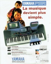 Advertising 079 1996 Yamaha Music PSR Range Piano Synthesizer