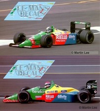 Décalques Benetton B189 F1