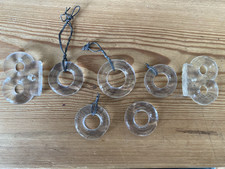 Anciens anneaux et poulies de