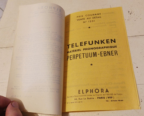 Ancienne publicite prospectus - ,