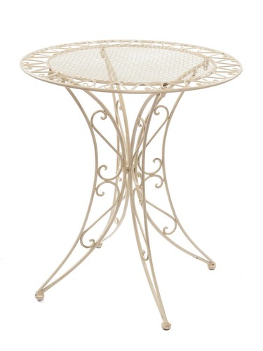 Table jardin fer - fer, style