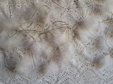 HOMDAYS LIGHT  1 guirlande lumineuse à plumes blanches 40 ampoules