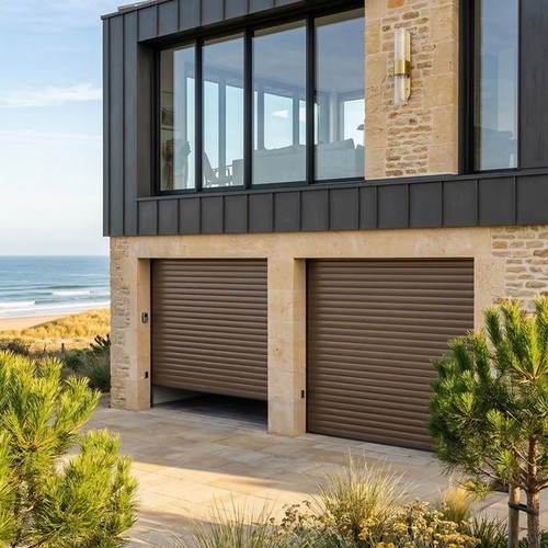 Porte garage enroulable - porte, de