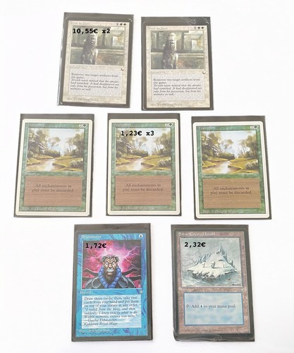 Lot cartes magic the - de,