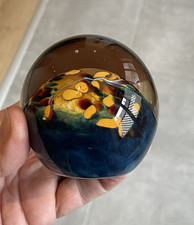 Sulfure presse papier signée