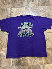 Darkstar Skate Hoodlab Council Colorado Purple Green Tee XXL 25x30 