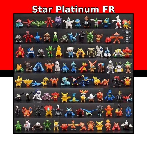 Lot 144 figurines pokémon - 144,