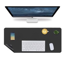 Sous-main Bureau 80cm x 40cm Double Face Tapis de Bureau pour Bureau et Ordin...