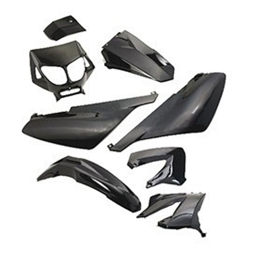 Kit carénage noir pièces - kit,