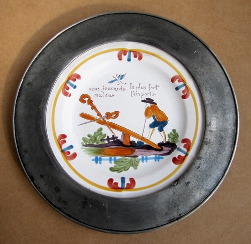 Assiette révolutionnaire - assiette,
