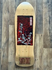 RARE SIGNED Corey O'Brien Purgatory Santa Cruz Skateboard Deck AUTOGRAPHED
