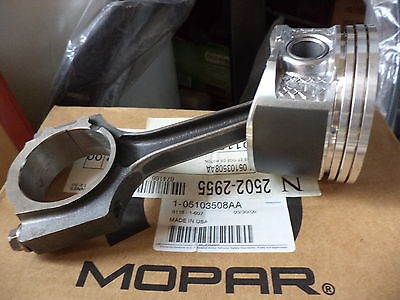 Z128 piston bielle chrysler - piston,