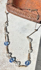 Collier perles taillées