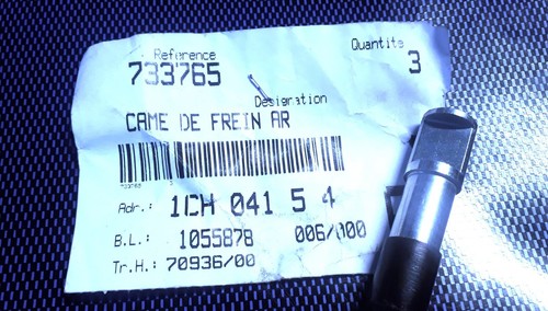 Came frein arriere - frein,