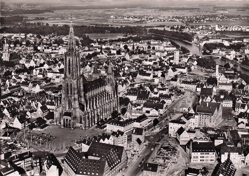 Allemagne ulm luftaufnahme - allemagne,