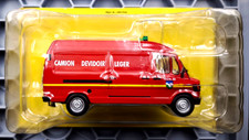 SAPEURS POMPIERS N°13 MERCEDES BENZ L 308D CDL 1/43 HACHETTE COLLECTION
