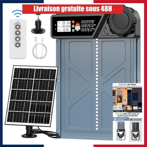 Porte automatique poulailler