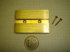 PLAQUE LAITON NEUVE DE