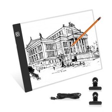 Tablette Lumineuse A4 LED Table Lumineuse Dessin pour Diamond Painting Tablea...