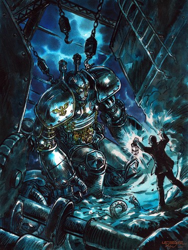 Peinture originale steampunk - originale,