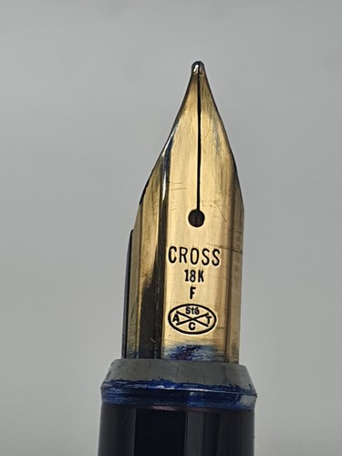 Stylo plume cross 18k - or,