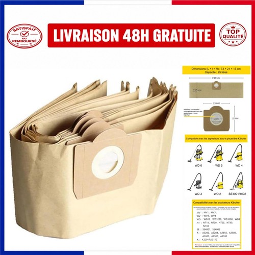 Sacs aspirateur kärcher - sacs,