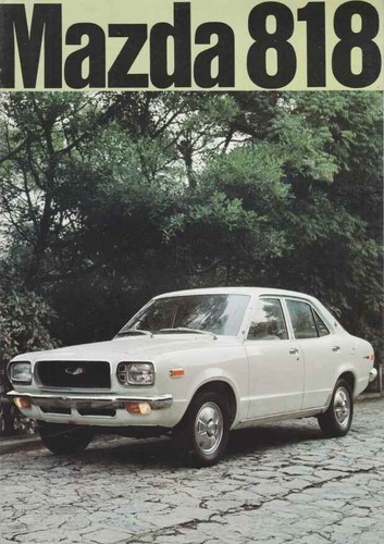 Catalogue brochure mazda 818 - brochure,