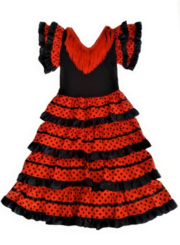 Flamenco robe pour - , fille