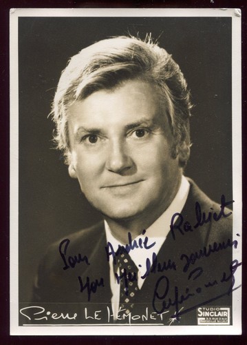 Photo autographe pierre - autographe,