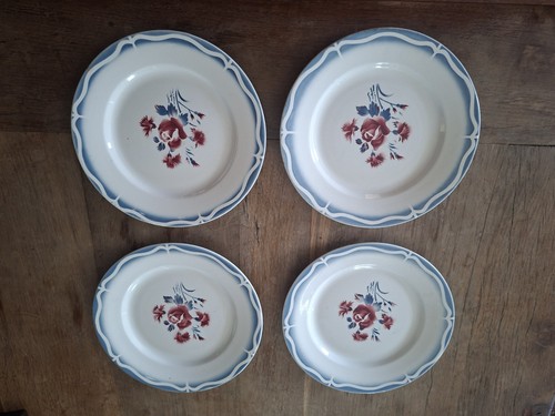 Assiettes plates nina - nina, rosa