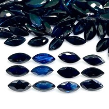 9 Pcs Saphir Royal Bleu