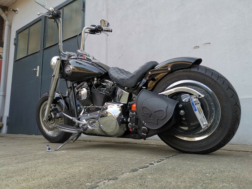 Sacoche diablo skull pour - pour, moto