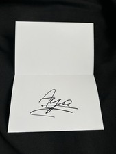 Carte Dédicacée Autograph