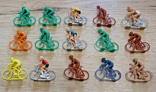 Lot cyclistes tour de - cyclistes,