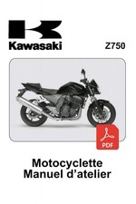 MANUEL ATELIER REVUE TECHNIQUE KAWASAKI Z Z750 2004 2005 2006