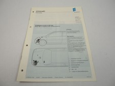 VW Lupo year 1999 Eberspächer Hydronic D4WSC built-in parking heater
