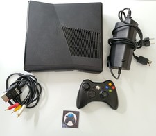Console Xbox 360 slim noire