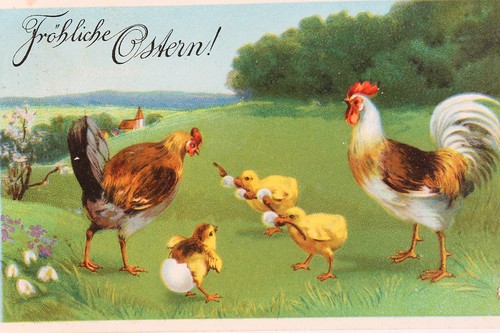 26020 joyeuses pâques coq - 26020,