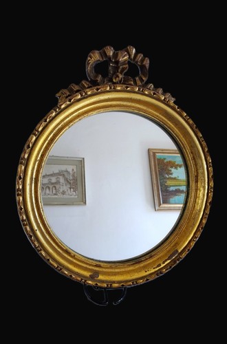 Ancien miroir bois - ancien, en