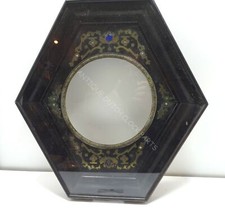 FRENCH OEIL DE BOEUF CLOCK DOOR WITH COPPER INLAY