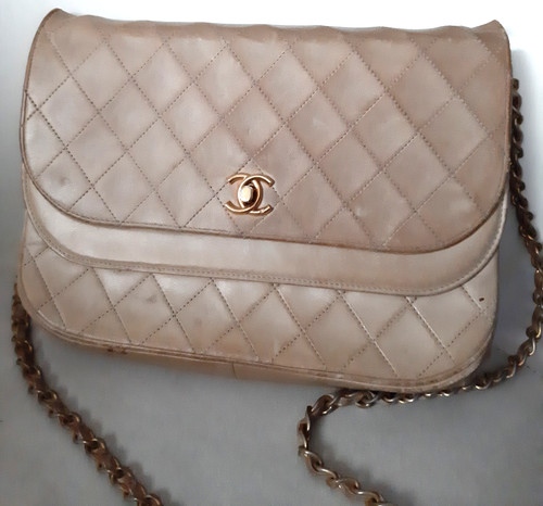 Sac chanel vintage années 70 - sac,