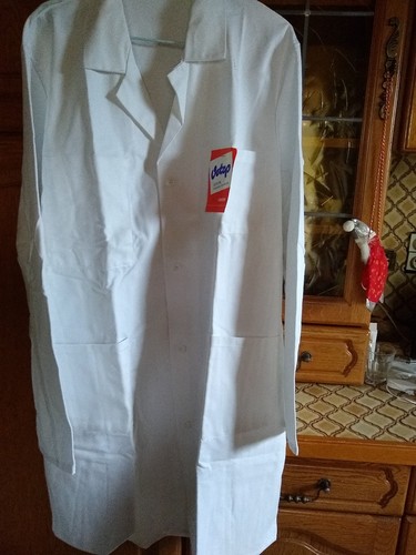 Blouse tablier blanc 52 - ,