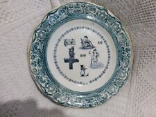 ASSIETTE PARLANTE REBUS