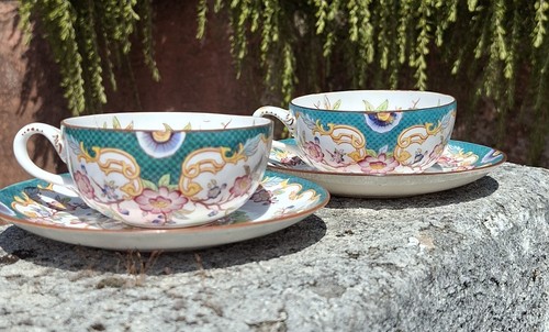 Paire tasses thé - tasses, minton
